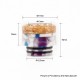 Authentic Reewape AS164 Replacement 810 Drip Tip for SMOK TFV8 / TFV12 Tank/Goon/Kennedy/Reload RDA - Purple + Gold, Resin, 15mm