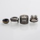 Authentic Augvape Occula RDA Rebuildable Dripping Atomizer w/ BF Pin - Gun Metal, Stainless Steel, 24mm Diameter