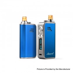 Authentic Hot Marvel 30W 1200mAh VW Mod Pod System Starter Kit - Blue, Zinc Alloy + PC, 1~30W, 0.6ohm / 1.2ohm