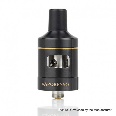 Authentic Vaporesso VM 22 Sub-Ohm Tank Atomizer - Black, 0.6ohm / 1.0ohm, 2ml, 22mm Diameter