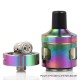 Authentic Vaporesso VM 25 Sub-Ohm Tank Atomizer - Rainbow, 0.6ohm / 1.0ohm, 3ml, 25mm Diameter