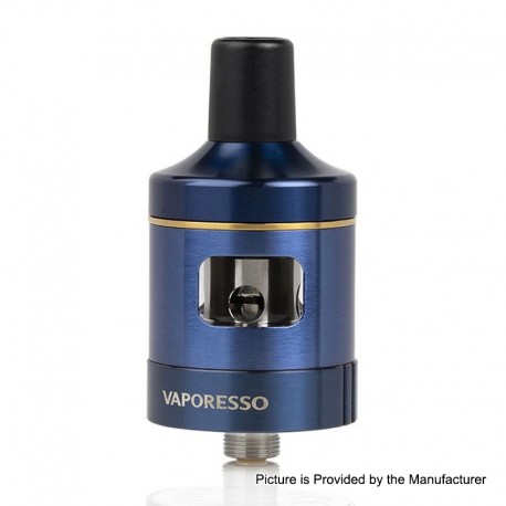 Authentic Vaporesso VM 25 Sub-Ohm Tank Atomizer - Blue, 0.6ohm / 1.0ohm, 3ml, 25mm Diameter