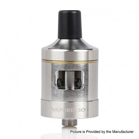 Authentic Vaporesso VM 25 Sub-Ohm Tank Atomizer - Silver, 0.6ohm / 1.0ohm, 3ml, 25mm Diameter