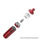 Authentic VandyVape Berserker BSKR S 25W 1100mAh All in One AIO Starter Kit - Coke Red, 0.7ohm / 1.5ohm, 2ml