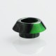 Authentic Reewape AS150 Replacement 810 Drip Tip for 528 Goon / Kennedy / Battle / Mad Dog RDA - Green, Resin, 9mm