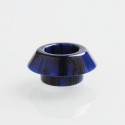 Authentic Reewape AS150 Replacement 810 Drip Tip for 528 Goon / Kennedy / Battle / Mad Dog RDA - Blue, Resin, 9mm