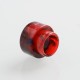 Authentic Reewape AS160 Replacement 810 Drip Tip for 528 Goon / Reload / Battle RDA - Red, Resin, 14mm