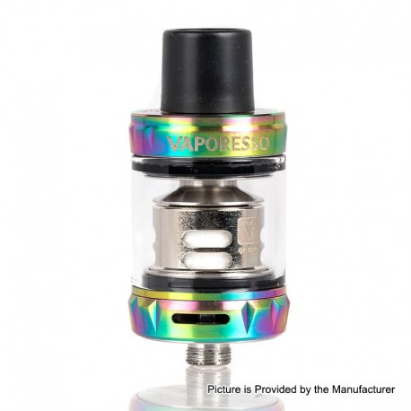 Authentic Vaporesso SKRR-S Mini Sub-Ohm Tank Atomizer - Rainbow, 0.15ohm / 0.2ohm, 3.5ml, 23mm Diameter