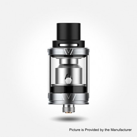 Authentic Vaporesso VECO Plus Sub-Ohm Tank Atomizer - Silver, 316 Stainless Steel + Glass, 0.2ohm / 0.6ohm, 4ml, 24.5mm Diameter