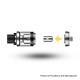 Authentic Vaporesso VECO Plus Sub-Ohm Tank Atomizer - Silver, 316 Stainless Steel + Glass, 0.2ohm / 0.6ohm, 4ml, 24.5mm Diameter