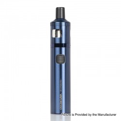 Authentic Vaporesso VM SOLO 22 2000mAh Pen w/ VM 22 Sub-Ohm Tank Starter Kit - Blue, 0.6 / 1.0ohm, 2ml, 22mm Diameter