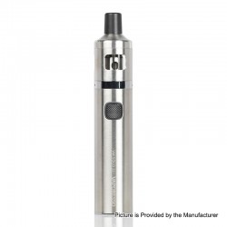 Authentic Vaporesso VM SOLO 22 2000mAh Pen w/ VM 22 Sub-Ohm Tank Starter Kit - Silver, 0.6 / 1.0ohm, 2ml, 22mm Diameter