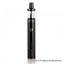 Authentic Vaporesso VM Stick 18 1200mAh Starter Kit w/ VM 18 Sub-Ohm Tank - Black, 0.6 / 1.0ohm, 2ml, 18mm Diameter