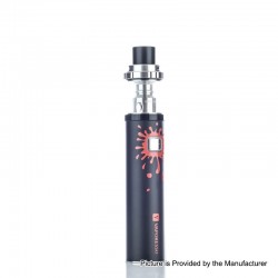 Authentic Vaporesso VECO Solo 3300mAh AIO Starter Kit w/ Sub-Ohm Tank - Black, 0.3ohm, 4ml, 24.5mm Diameter