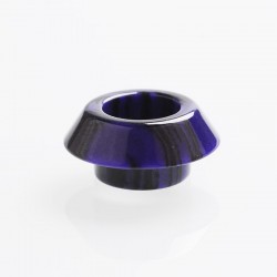 Authentic Reewape AS150 Replacement 810 Drip Tip for 528 Goon / Kennedy / Battle / Mad Dog RDA - Purple, Resin, 9mm