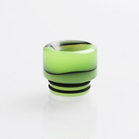 Authentic Reewape AS161 Replacement 810 Drip Tip for SMOK TFV8 / TFV12 Tank / Goon / Kennedy / Reload RDA - Green, Resin, 14mm