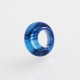 Authentic Reewape AS166 Replacement 810 Drip Tip for 528 Goon / Reload / Battle RDA - Blue, Resin, 8mm
