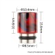 Authentic Reewape AS104 510 Drip Tip for RDA / RTA / RDTA / Sub-Ohm Tank Atomizer - Green, Stainless Steel + Resin, 15.6mm