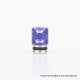 Authentic Reewape AS104S 510 Drip Tip for RDA / RTA / RDTA / Sub-Ohm Tank Atomizer - Purple, Stainless Steel + Resin, 15mm