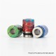 Authentic Reewape AS104S 510 Drip Tip for RDA / RTA / RDTA / Sub-Ohm Tank Atomizer - Green, Stainless Steel + Resin, 15mm