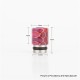 Authentic Reewape AS104S 510 Drip Tip for RDA / RTA / RDTA /Sub-Ohm Tank Atomizer - Red, Stainless Steel + Resin, 15mm