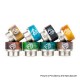 Authentic Reewape AS133 Replacement 810 Drip Tip for 528 Goon / Kennedy / Battle - Blue Green, Stainless Steel + Resin, 14mm