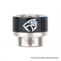 Authentic Reewape AS133 Replacement 810 Drip Tip for 528 Goon / Kennedy / Battle - Blue Black, Stainless Steel + Resin, 14mm