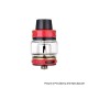 Authentic Storm Trip Sub-Ohm Tank Atomizer - Red, Stainless Steel + Glass, 0.2ohm, 2.0ml / 6.0ml, 24mm Diameter