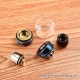 Authentic Storm Trip Sub-Ohm Tank Atomizer - Black, Stainless Steel + Glass, 2.0ml / 6.0ml, 24mm Diameter