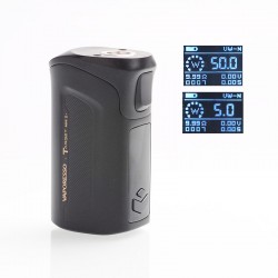 Authentic Vaporesso Target Mini 2 50W 2000mAh VW Variable Wattage Box Mod - Black, 5~50W