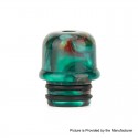 Authentic Reewape AS141 510 Drip Tip for RDA / RTA / RDTA / Sub-Ohm Tank Atomizer - Green, Resin, 14mm