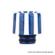 Authentic Reewape AS145 510 Drip Tip for RDA / RTA / RDTA / Sub-Ohm Tank Atomizer - Blue White, Resin, 15mm