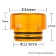 Authentic Reewape AS225 810 Drip Tip for SMOK TFV8 / TFV12 Tank / Kennedy - Yellow, Resin, 12mm