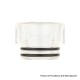 Authentic Reewape AS225 810 Drip Tip for SMOK TFV8 / TFV12 Tank / Kennedy - Transparent, Resin, 12mm