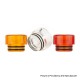 Authentic Reewape AS225 810 Drip Tip for SMOK TFV8 / TFV12 Tank / Kennedy - Transparent, Resin, 12mm
