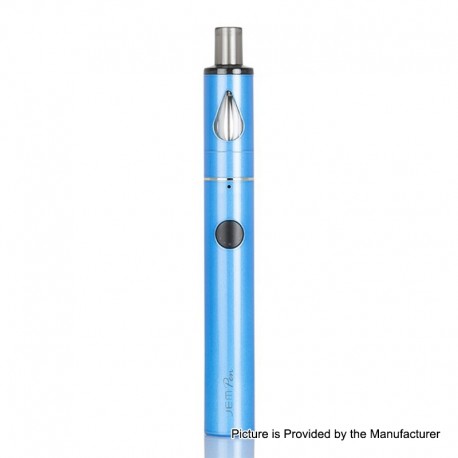 Authentic Innokin Jem Pen Pod System 13W 1000mAh AIO Starter Kit - Blue, Stainless Steel, 1.6ohm / 2.0ohm, 2ml