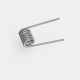 Authentic Aspire Cleito Kanthal AF Pre-Built Clapton Coil for Cleito RTA - Silver, 26GA + 35GA, 2.95mm, 0.8~0.9ohm (6 PCS)