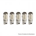 Authentic HorizonTech Arctic Turbo Replacement Bottom Sextuplet Coil Head - Silver, SS, 0.6ohm (40~120W) (5 PCS)