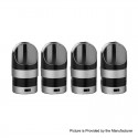 Authentic E-bossvape GT Pod System Replacement Pod Cartridge w/ 1.4ohm Ceramic Coil - Black, 1.2ml (4 PCS)