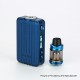 Authentic Storm Trip 200W Suitcase TC VW Variable Wattage Box Mod + Trip Tank Kit - Blue, 5~200W, 2 x 18650, 2ml / 6ml