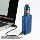 Authentic Storm Trip 200W Suitcase TC VW Variable Wattage Box Mod + Trip Tank Kit - Grey, 5~200W, 2 x 18650, 2ml / 6ml