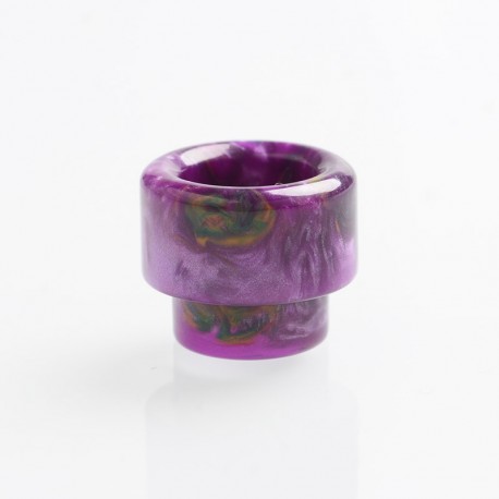 Authentic Reewape AS160 Replacement 810 Drip Tip for 528 Goon / Reload / Battle RDA - Purple, Resin, 14mm