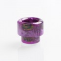 Authentic Reewape AS160 Replacement 810 Drip Tip for 528 Goon / Reload / Battle RDA - Purple, Resin, 14mm