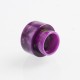 Authentic Reewape AS160 Replacement 810 Drip Tip for 528 Goon / Reload / Battle RDA - Purple, Resin, 14mm