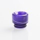 Authentic Reewape AS161 Replacement 810 Drip Tip for SMOK TFV8 / TFV12 Tank / Goon / Kennedy / Reload RDA - Purple, Resin, 14mm