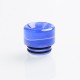 Authentic Reewape AS161 Replacement 810 Drip Tip for SMOK TFV8 / TFV12 Tank / Goon / Kennedy / Reload RDA - Blue, Resin, 14mm