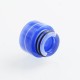 Authentic Reewape AS161 Replacement 810 Drip Tip for SMOK TFV8 / TFV12 Tank / Goon / Kennedy / Reload RDA - Blue, Resin, 14mm