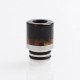 Authentic Reewape AS103 510 Drip Tip for RDA / RTA / RDTA / Sub-Ohm Tank Vape Atomizer - Black, Stainless Steel + Resin, 16mm