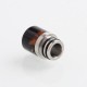 Authentic Reewape AS103 510 Drip Tip for RDA / RTA / RDTA / Sub-Ohm Tank Vape Atomizer - Black, Stainless Steel + Resin, 16mm