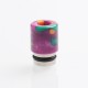 Authentic Reewape AS104 510 Drip Tip for RDA / RTA / RDTA / Sub-Ohm Tank Vape Atomizer - Purple, Stainless Steel + Resin, 15.6mm